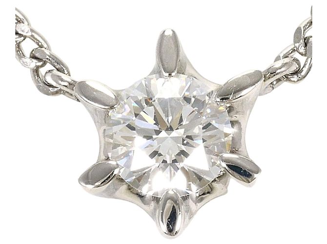 Autre Marque Collana in platino e diamanti