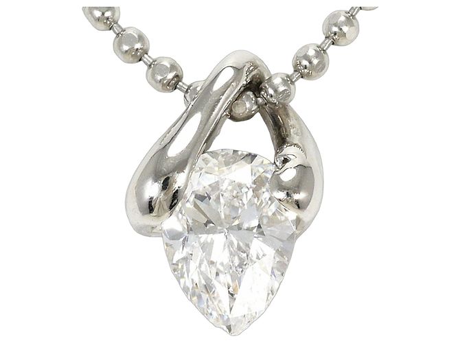 Autre Marque Collana in platino PT900 e diamanti