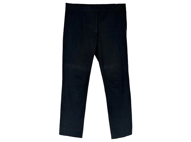 Joseph Straight-Leg Hose aus schwarzer Viskose