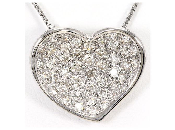 Autre Marque Collana in oro bianco 18K e diamanti D'oro