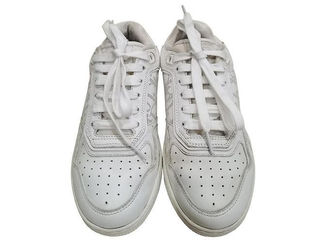 Autre Marque Dior B27 Low-Top Leder Sneaker Weiß