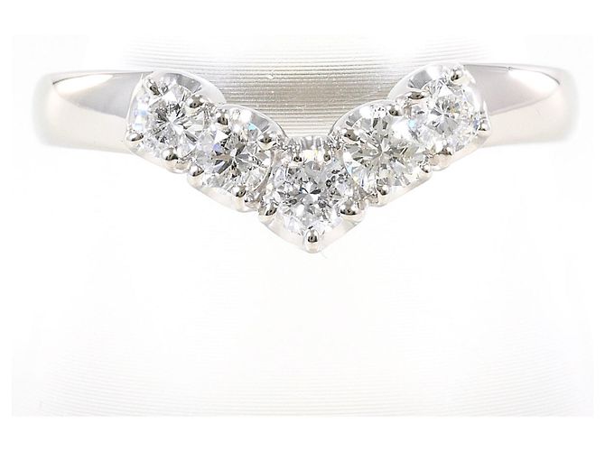 Autre Marque Platin-Diamant-Ehering