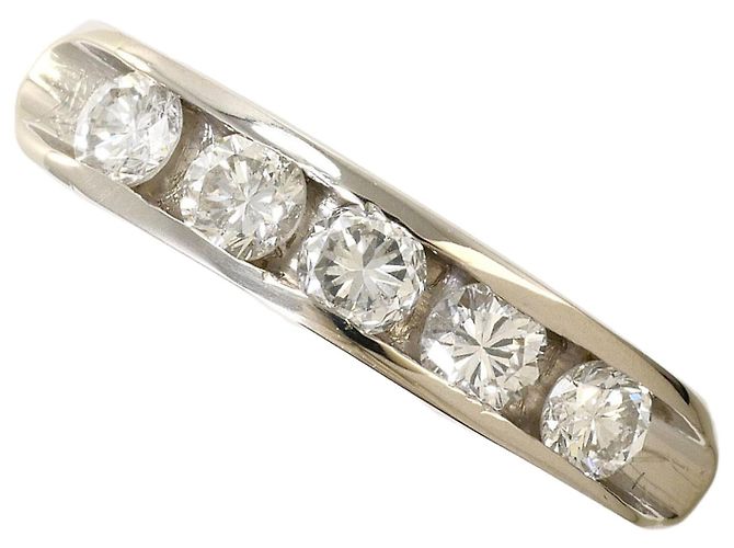 Autre Marque Platin-Diamant-Bandring