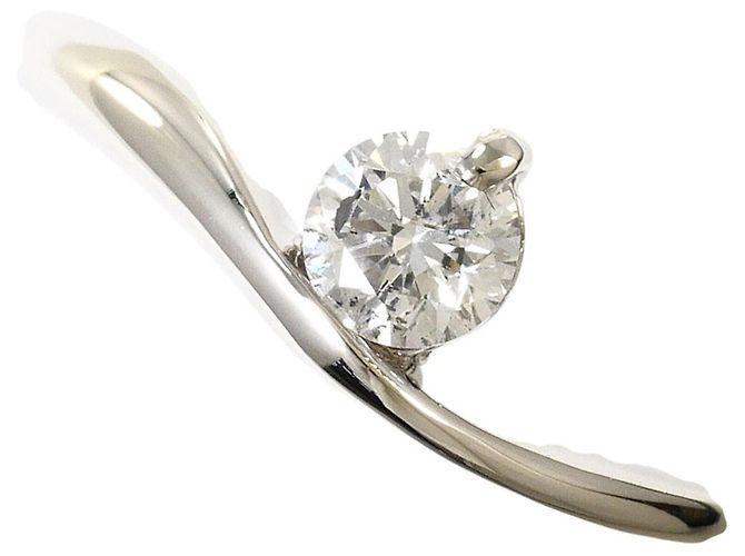 Autre Marque PT900 Platin-Ehering mit Diamant