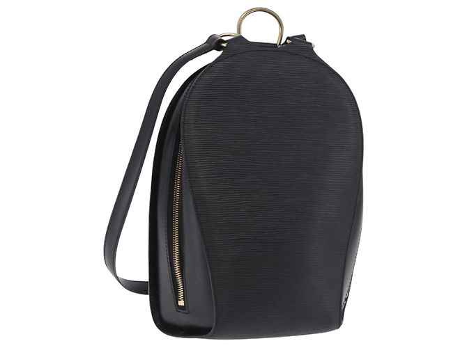 LOUIS VUITTON Epi Mabillon Backpack Black M52232 LV Auth 199173A