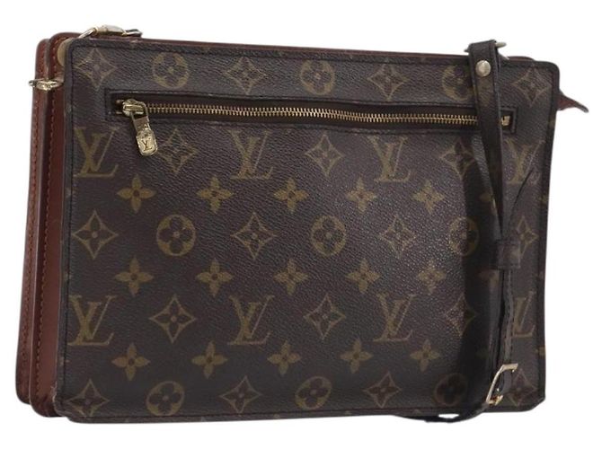 LOUIS VUITTON Bolsa de Ombro Monogram Angian M51205 LV Auth 198509 Monograma