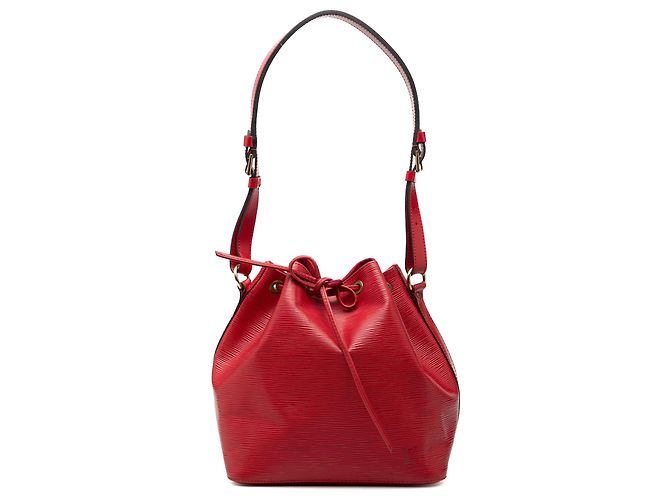 Borsa secchiello Louis Vuitton Epi Petit Noe rossa Rosso