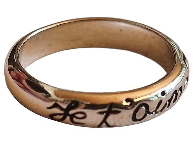 Anello Yves Saint Laurent "Je t'aime" in argento