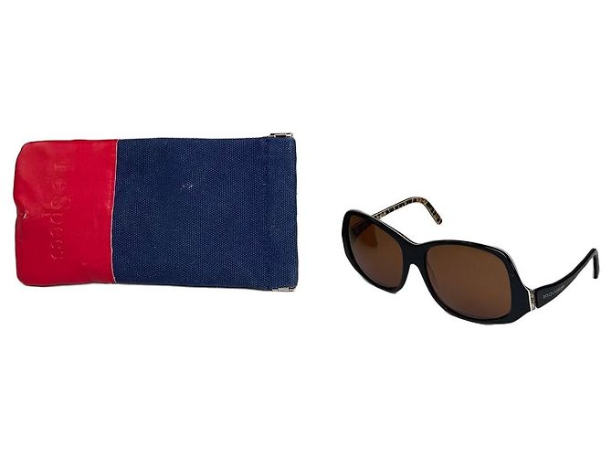 Dolce & Gabbana Occhiali da sole Vintage Dolce Acetate DG 420S Black Brown Nero