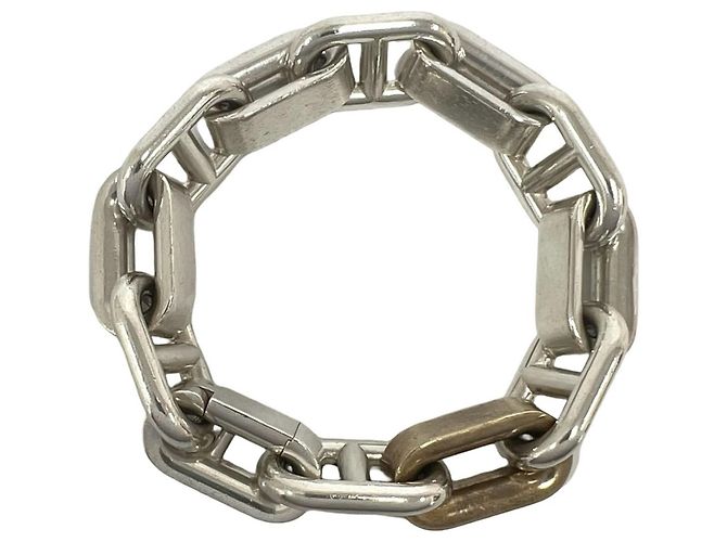 Hermès Hermes Chaine d'Ancre Bronze Mix Armband Braun