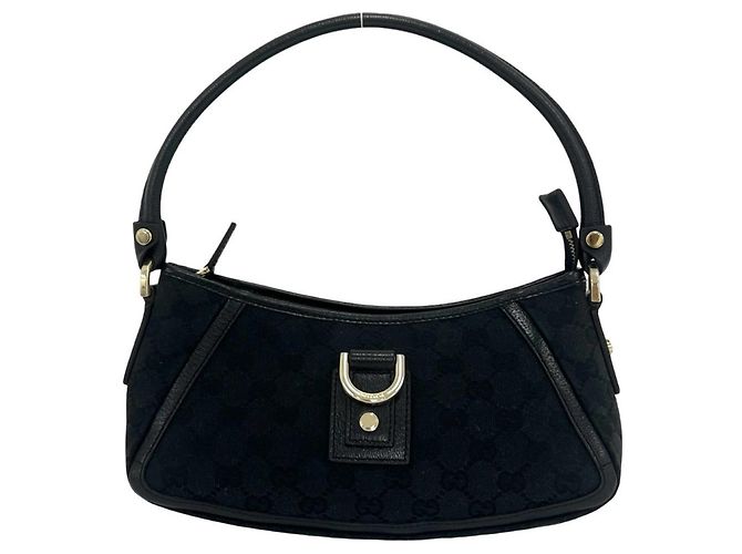 Sac à main Gucci Abbey GG Pattern Logo Noir