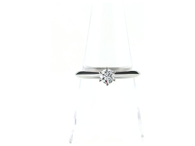 Autre Marque Tiffany & Co. Diamant-Solitärring aus Platin