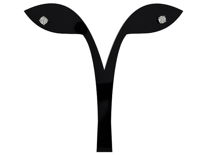 Autre Marque Tiffany & Co. Platin-Diamant-Stecker