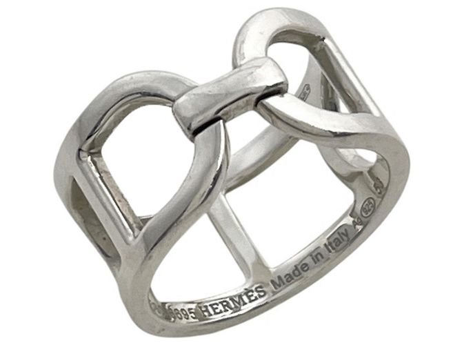 Hermès Hermes Ever Chaine d'Ancre MM Ring Silber