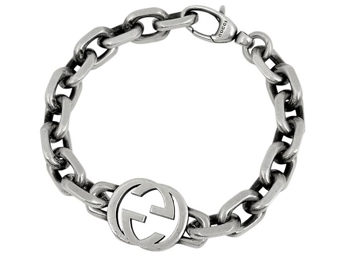 Pulseira de Berloques Gucci em Prata