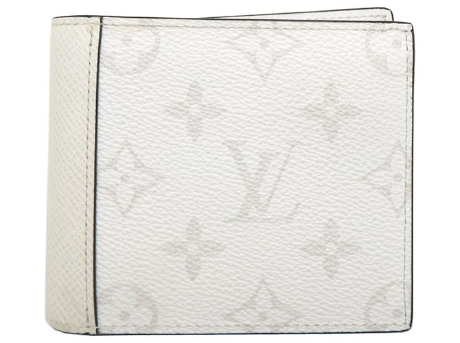 Louis Vuitton Portefeuille Marco Bi-fold Wallet White