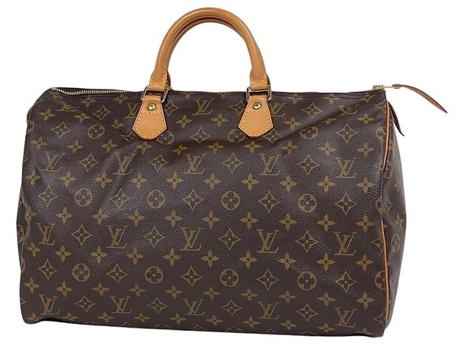 Louis Vuitton Speedy 40 Handtasche Braun