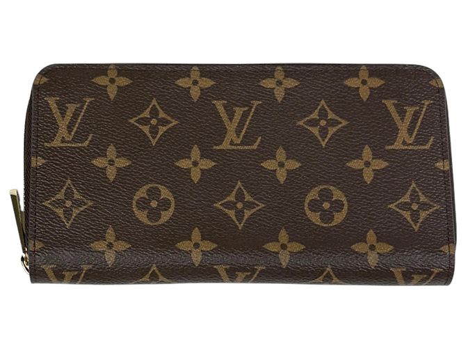 Zippy Louis Vuitton Brown Monogram Long Wallet