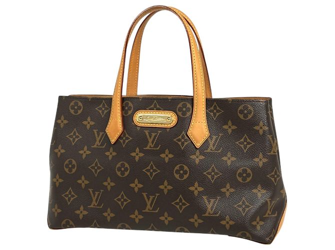 Sac Cabas Louis Vuitton Wilshire PM Marron