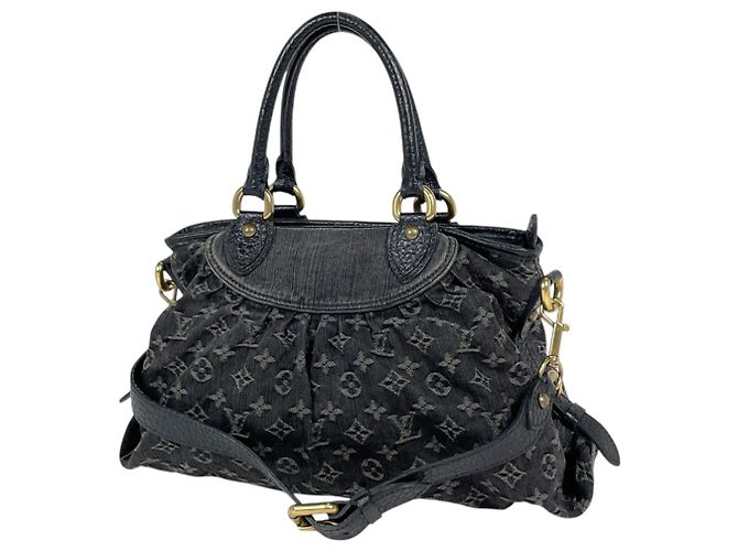 Borsa Louis Vuitton Neo Cabby MM Nero Monogramma