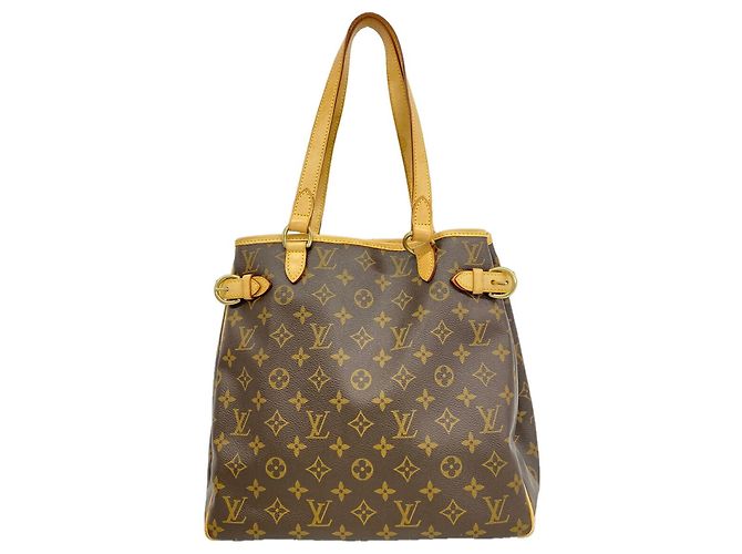 Sac Cabas Vertical Louis Vuitton Monogram Batignolles Marron