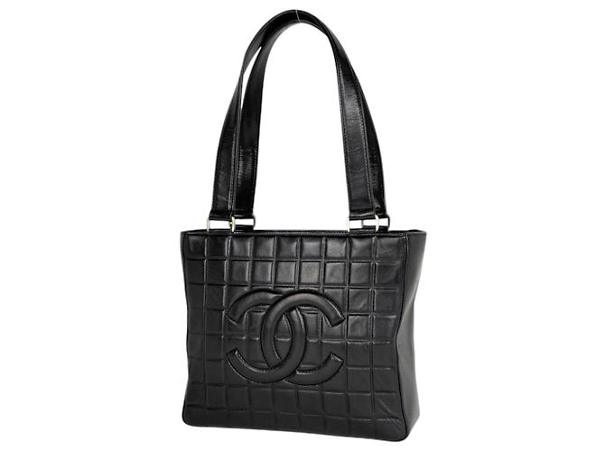 Sac cabas Chanel Chocolate Bar Noir