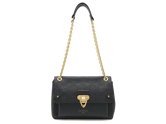 Borsa a tracolla Louis Vuitton Monogram Empreinte Vavin PM Nero