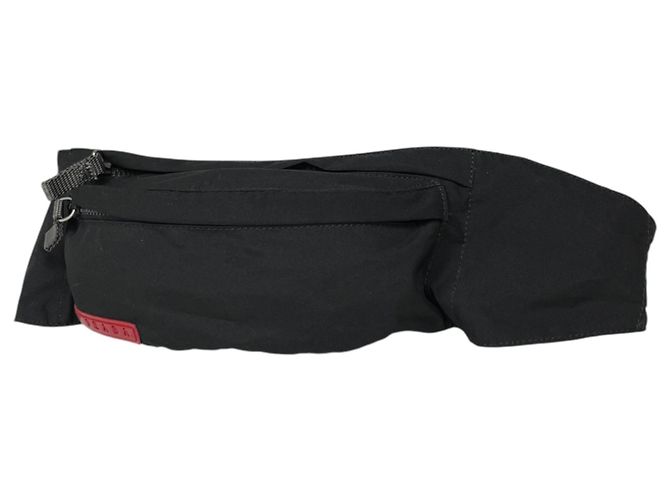 Prada PRADA Sac Banane Taille Noir