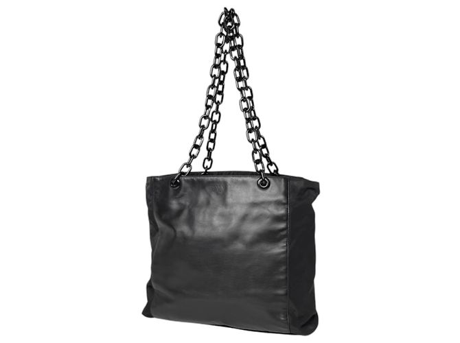 Prada Nylon Tote Bag Schwarz