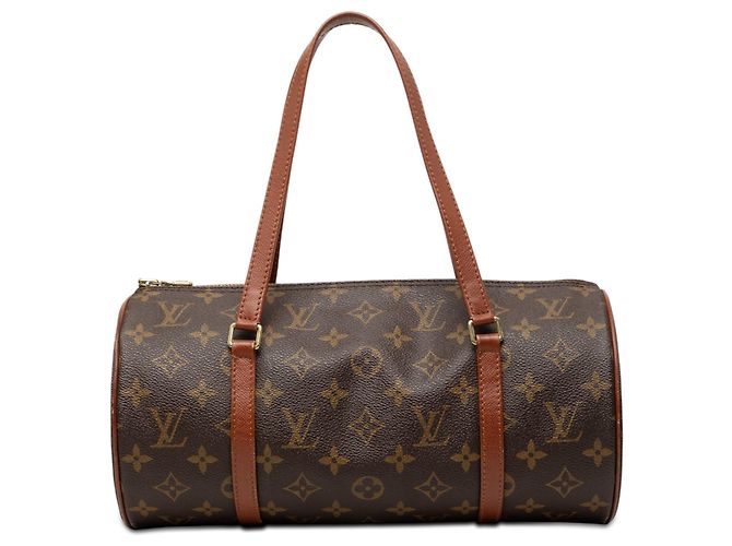 Louis Vuitton Brown Monogram Papillon 30 Marrom