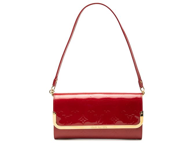 Louis Vuitton Red Monogram Vernis Rossmore MM Rouge