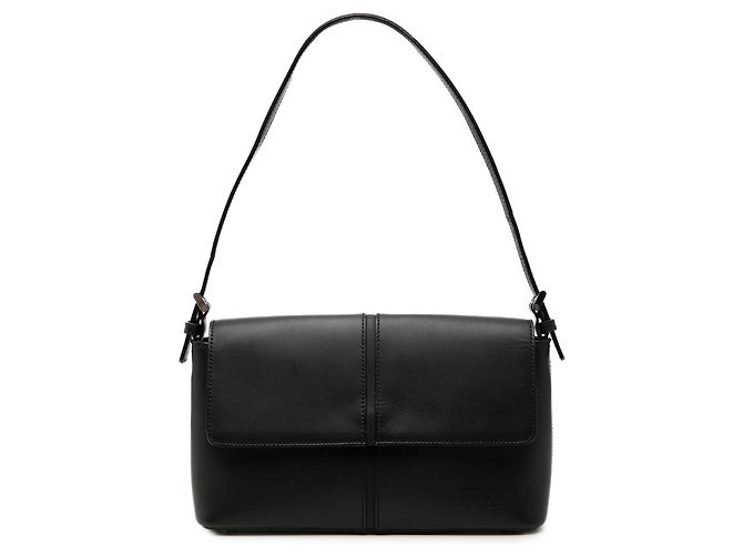 Borsa a tracolla Burberry in pelle nera Nero