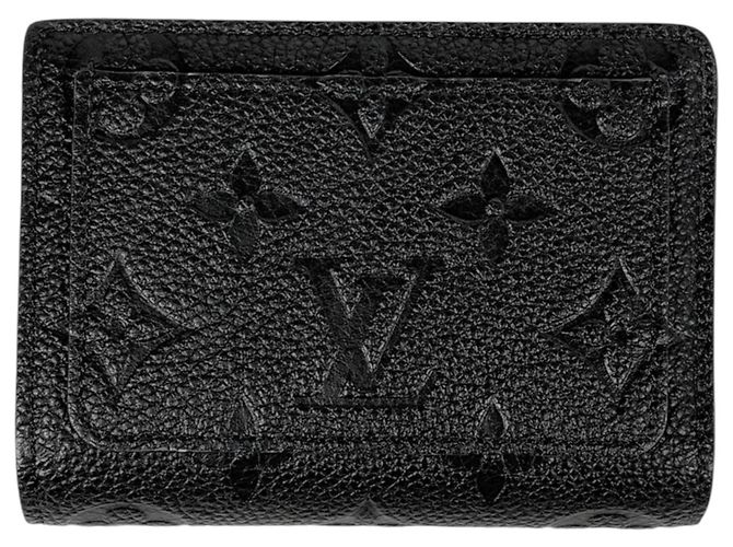 Louis Vuitton Portefeuille Claire Bi-fold Wallet Black