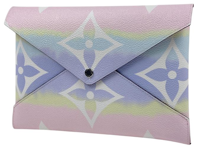 Louis Vuitton Pochette Kirigami Accessory Pouch Rosa Roxo
