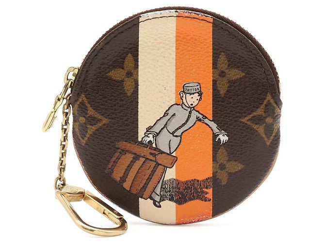 Monedero Louis Vuitton Monogram Naranja Crudo