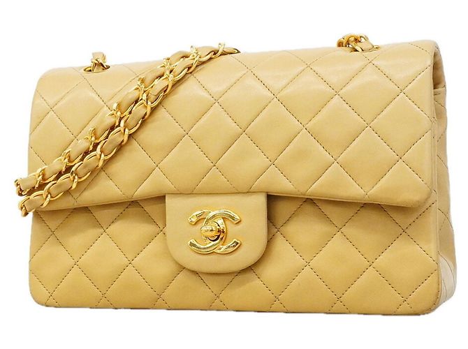 Borsa a tracolla Chanel Matelassé Beige