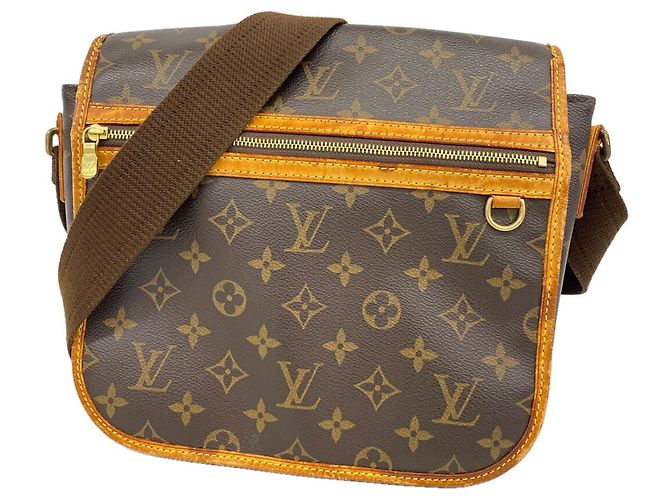 Borsa a tracolla Louis Vuitton Monogram PM Bosphore Marrone
