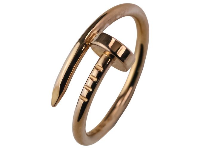Anello Cartier Juste un Clou in oro rosa D'oro