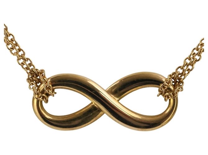 Autre Marque Colar Tiffany Infinity Chain Dourado