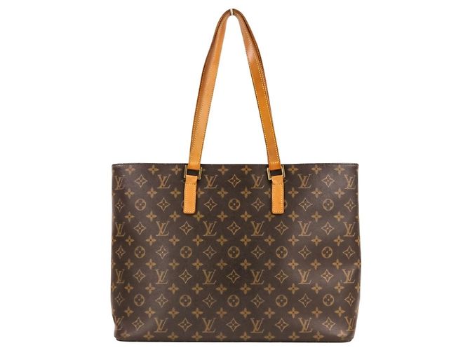 Bolso Tote Louis Vuitton Monogram Luco Castaño