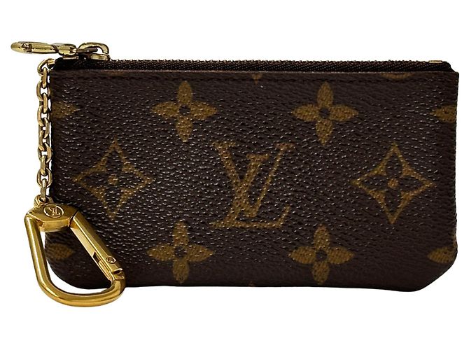 Louis Vuitton Monogram Münzbeutel Braun