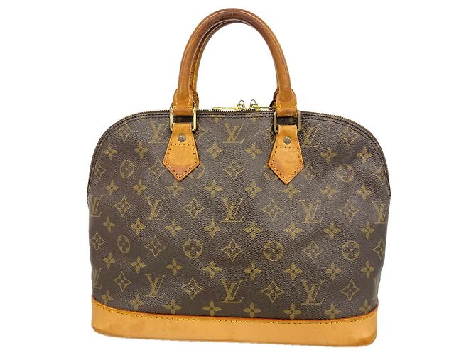 Sac à main Louis Vuitton Alma Monogram M51130 Marron