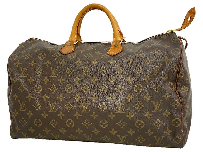Bolsa Louis Vuitton Monogram Speedy 40 Marrom