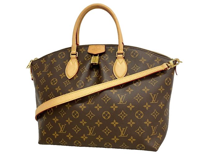 Borsa Louis Vuitton Monogram Boetie NM MM Marrone