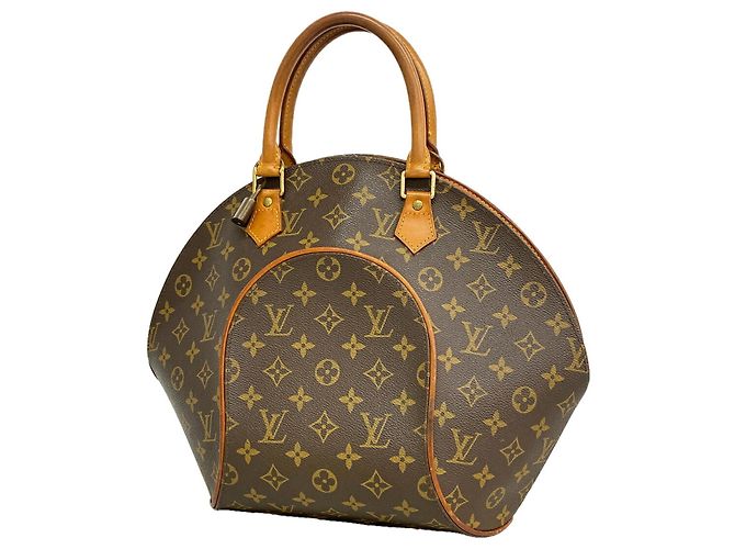 Borsa Louis Vuitton Monogram Ellipse MM Marrone