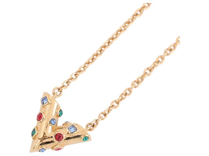 Louis Vuitton Collar Essential V Planet Dorado