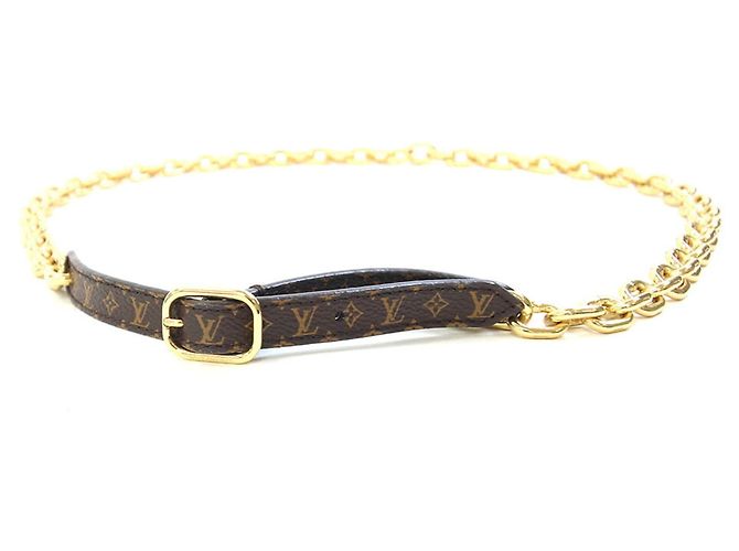 Cinturón de cadena Monogram Louis Vuitton M0204