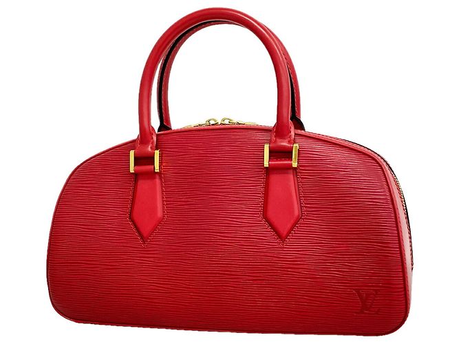 Borsa Louis Vuitton Epi Jasmine Rosso