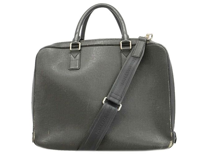 Louis Vuitton Taiga Neo Alexander Briefcase Cinza