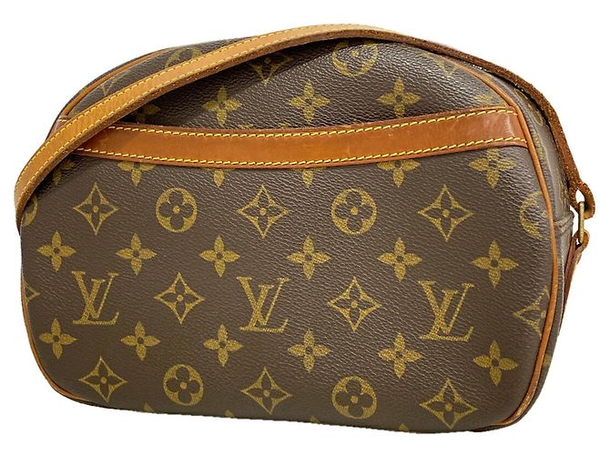 Borsa a tracolla Louis Vuitton Monogram Blois Marrone